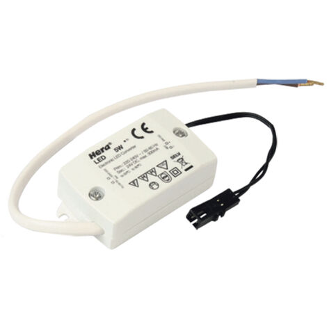 Transformateur Led Hera 350Ma. 9W avec 9 voies et câble avec prise 2M