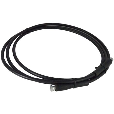 Tuyau Flexible Peinture 5m - Ø8mm Antistatique - Avec Raccord Et Buse Laiton - Pour Pistolet Peinture, Air Comprimé