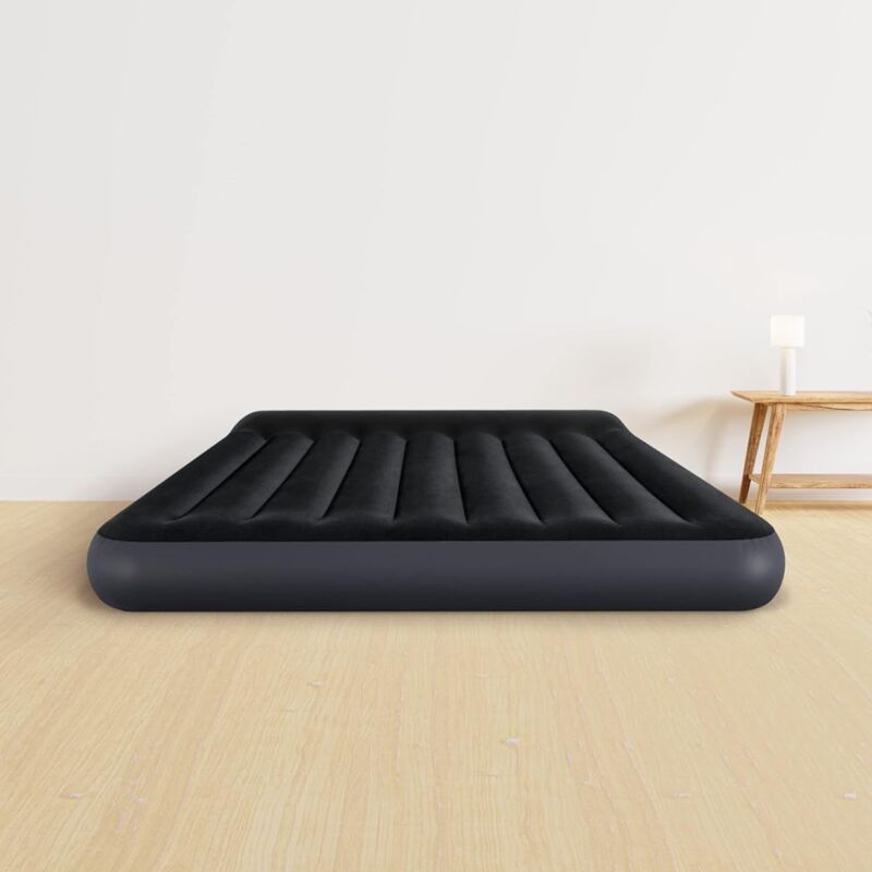 intex 64150 Materasso Matrimoniale Dura Beam Pillow Rest 152x203x25 cm con  pompa incorporata