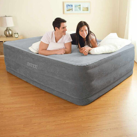 Materasso letto matrimoniale Intex 67770 gonfiabile airbed Fiber-Tech mshop