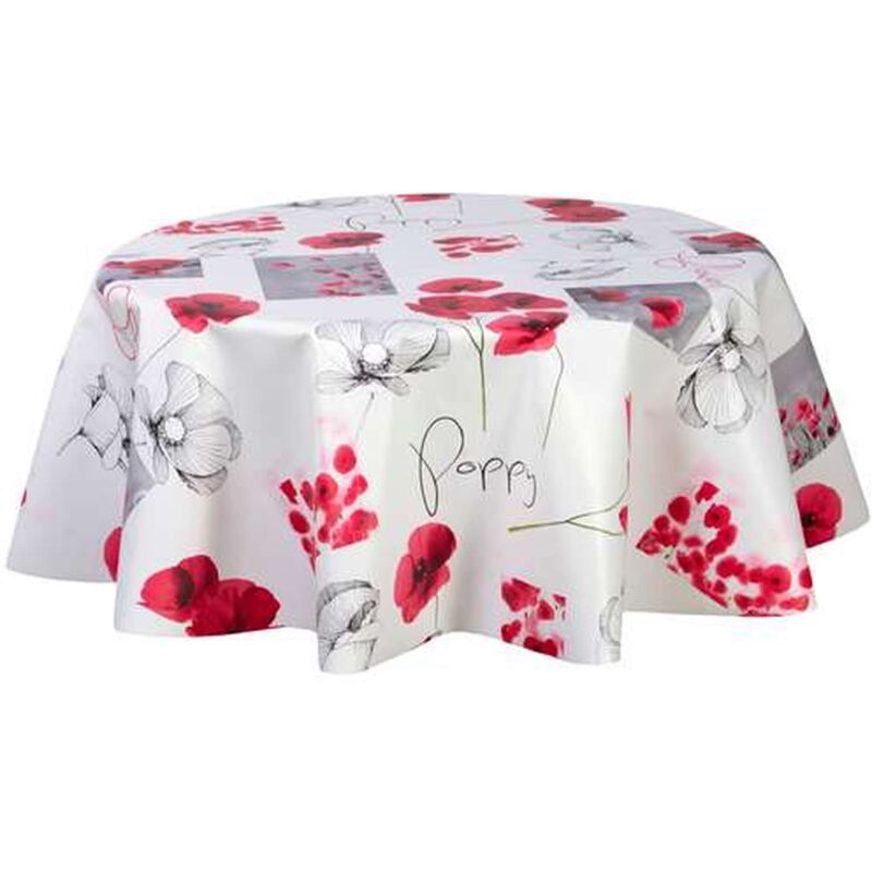 KGS Nappe Bulgomme Imprimée Coquelicot - Au mêtre (140 x 180) : :  Cuisine et Maison