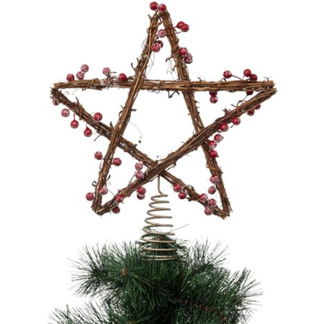 Cimier de sapin étoile
