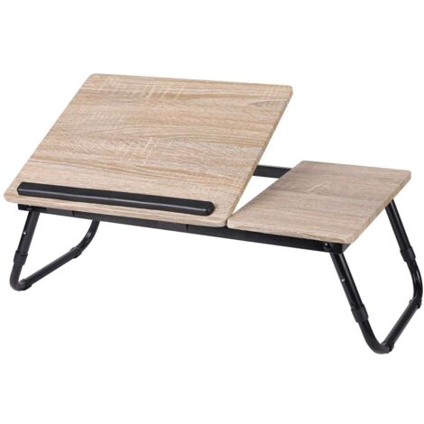 Plateau d'ordinateur multifonction pliable avec hauteur réglable (1/3)