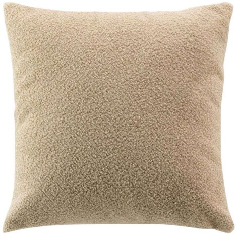 Coussin déhoussable BELI - Bouclette unie (1/4)