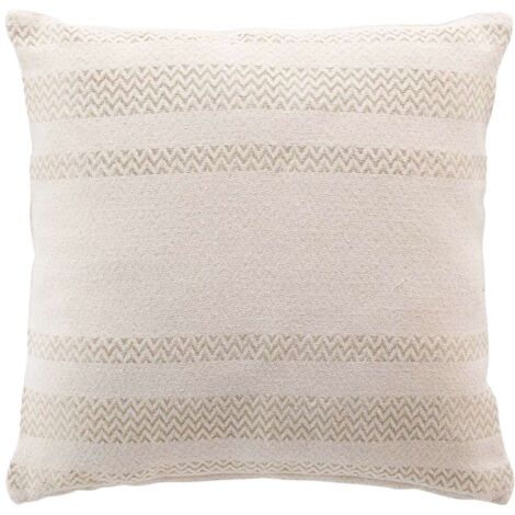 Coussin déhoussable en coton jacquard ALTHA (1/4)