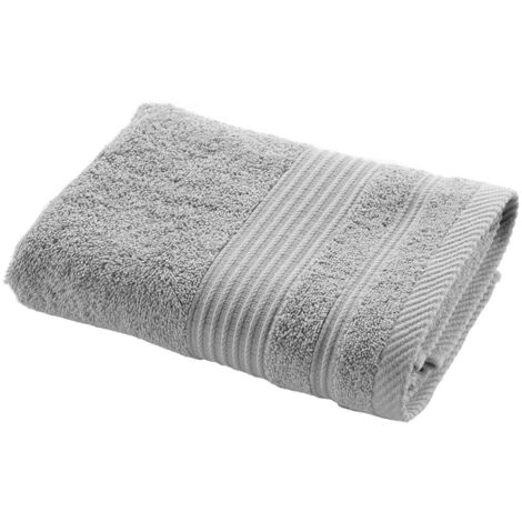 Serviette de toilette en éponge unie DAYTA (1/3)