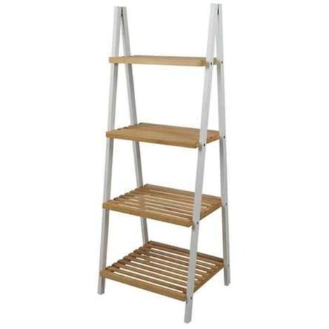 Etagère échelle de salle de bain 4 niveaux