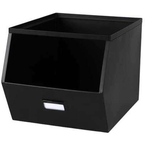 Casier de rangement en métal avec étiquette DOCK