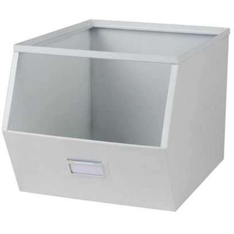 Casier de rangement en métal avec étiquette DOCK