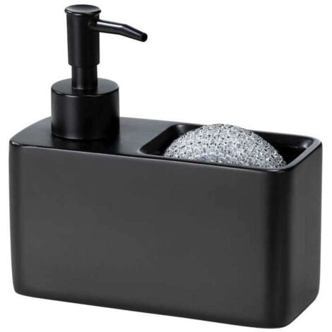 Distributeur de savon avec porte éponge (1/5)