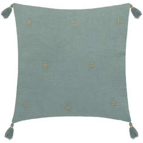 Coussin de chaise brodé rectangulaire JAMANA (1/3)