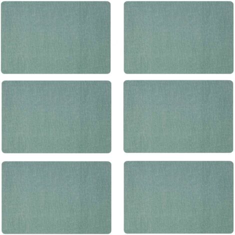 Lot de 6 sets de table rectangulaires AXEL
