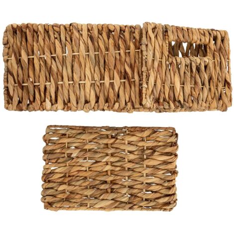 Panier De Rangement Pliable En Osier Naturel Atmosphera – Élégant Et Pratique Pour Votre Intérieur