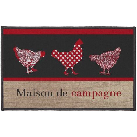 Tapis rectangle MAISON DE CAMPAGNE (1/3)
