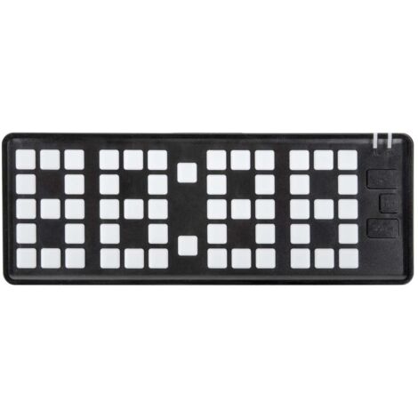 Réveil design rétro avec affichage LED KEYBOARD (1/5)