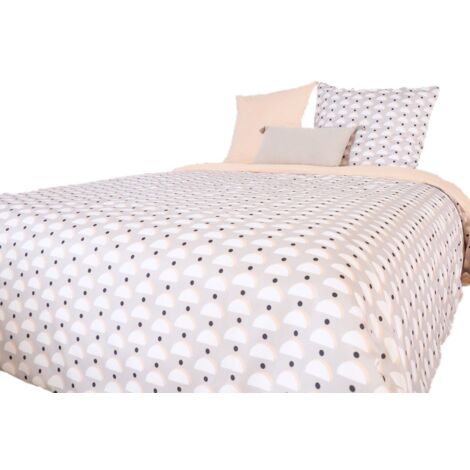 Parure de lit 2 places en microfibre ALISO (1/5)