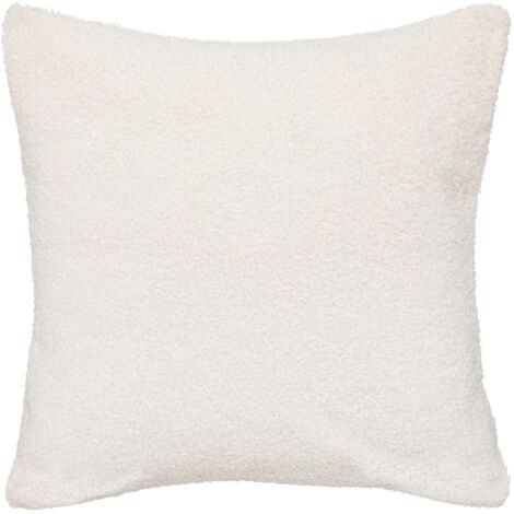 Coussin déhoussable en bouclette unie JAIKO (1/5)