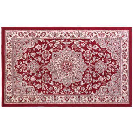 Tapis soyeux à motif oriental SAFI (1/4)