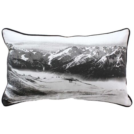 Coussin imprimé montagne EPICÉA (1/3)