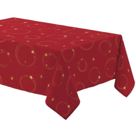Nappe rectangulaire antitache et infroissable ETOILES SCINTILLANTES (1/2)