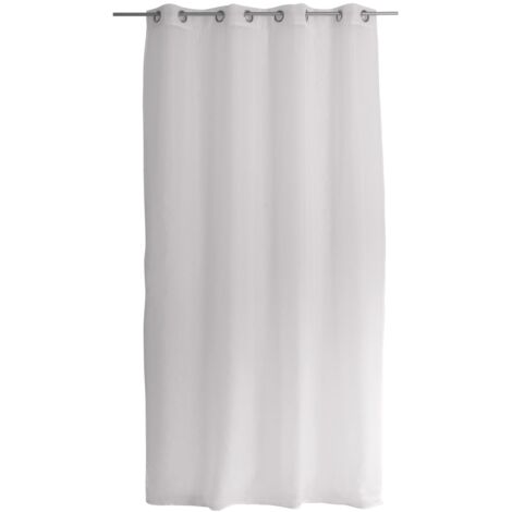 Voilage en tissu sablé effet satiné grande hauteur SABLÉ (1/5)