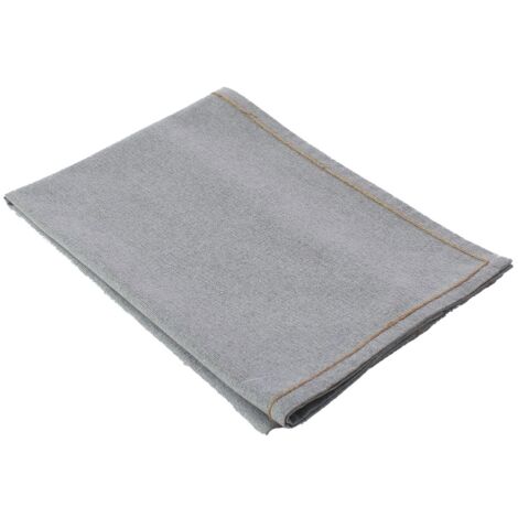 Chemin de table aspect lin avec bordure jute LINA (1/4)