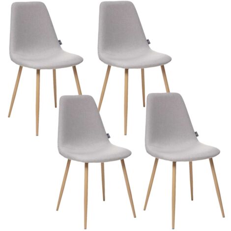Lot de 4 - Chaise design scandinave Roka (1/3)
