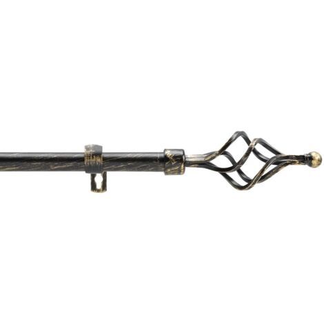 Kit de tringle à rideaux extensible TWISTY