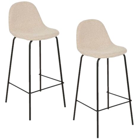 Lot de 2 tabourets de bar VLADI (1/5)