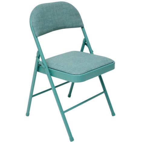 Chaise pliante en tissu chiné FLEXY