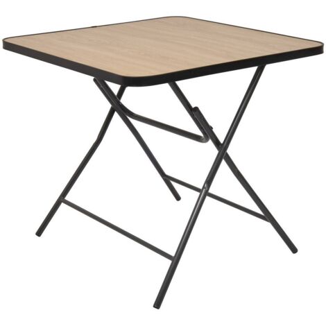 Table pliante 4 places flexy plus 80x80cm noir - 5five