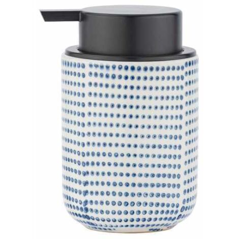Distributeur de savon en céramique motif bord de mer NOLE (1/5)