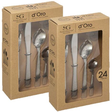 Ménagère 48 , 50 pièces - set de couverts - inox - Guy