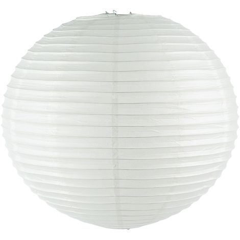 Lanterne Boule - Diam. 60 cm - - Blanc