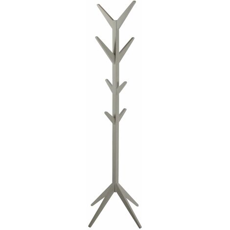 Porte-manteau sur pied 8 accroches design scandinave GARY