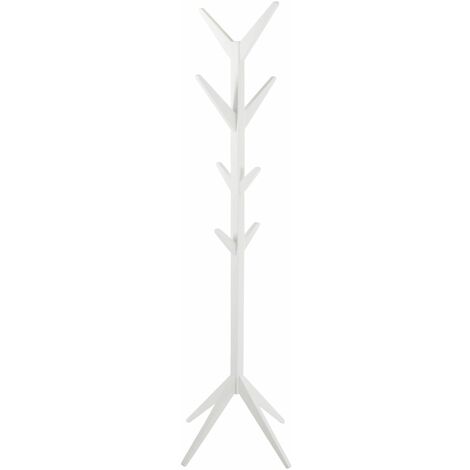 Porte-manteau sur pied 8 accroches design scandinave GARY (1/4)