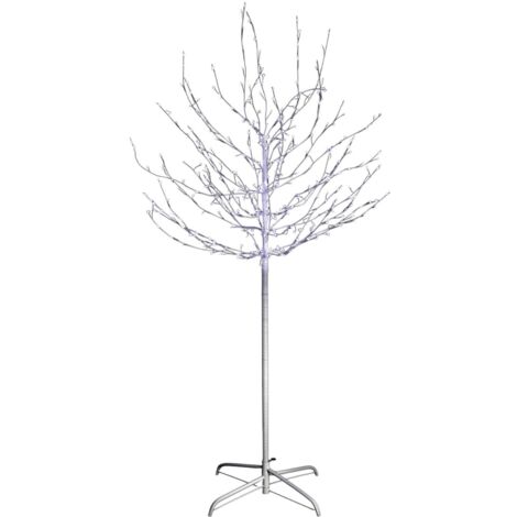 Fééric Lights And Christmas – Arbre lumineux d'intérieur 150 cm – 400 LED blanc froid – Métal, PVC et cuivre – Câble d'alimentation 5 mètres