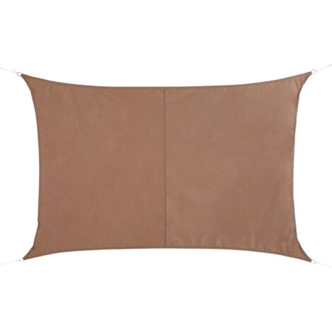 Hesperide – Voile d'ombrage rectangulaire 3x2m en polyester déperlant – Protection UV – Fixations incluses – Pour espaces extérieurs (1/10)