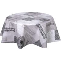 Nappe en toile cirée ronde grand format RUN