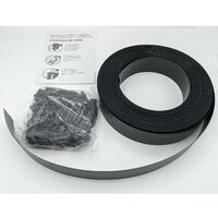 Lamelle occultante PVC avec clip de fixation de 50 m pour grillages rigides - 500x4,8x0,5cm