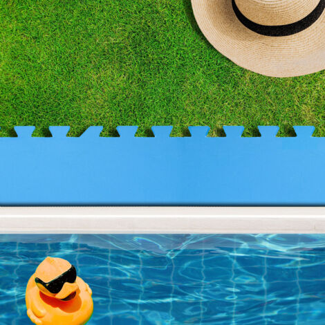 Tidyard Pool-Bodentuch – Rund, 366 Cm Durchmesser, Polyester Geotextil, 150 G/m², Hellgrau