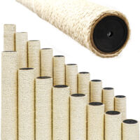 40cm Sisalstamm für Katzen Kratzbaum M8 Sisal Ersatzstamm Katzenbaum Ersatzteile