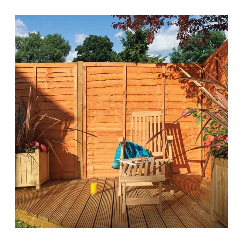 Rowlinson 6x4 Traditional Lap Panel Dip Treated