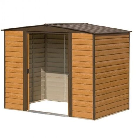 Rowlinson Woodvale Metal Shed 8X6