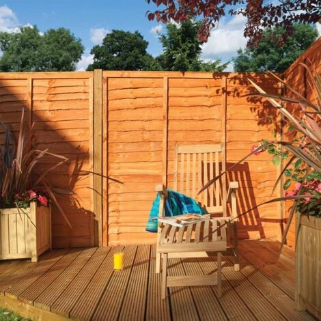 Rowlinson 6x4 Traditional Lap Panel Dip Treated