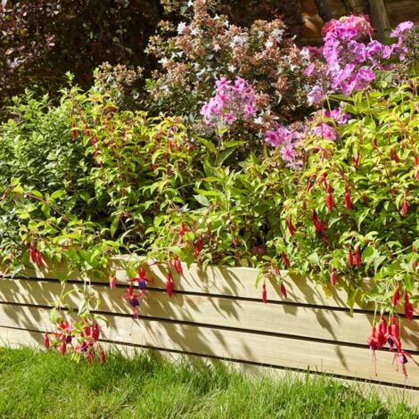 Rowlinson Ledbury Edging Panels 8 Inch - 2 Pack