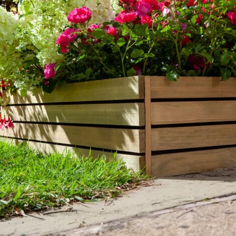 Rowlinson Ledbury Edging Panels 8 Inch - 2 Pack