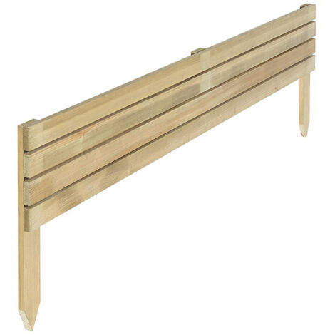 Rowlinson Ledbury Edging Panels 8 Inch - 2 Pack