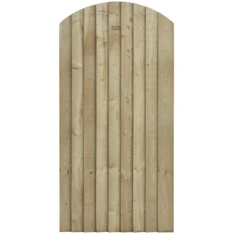 Rowlinson Featheredge Arch Top Wooden Gate (1/5)