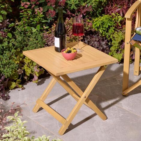 Rowlinson Ascot Folding Side Table (1/5)